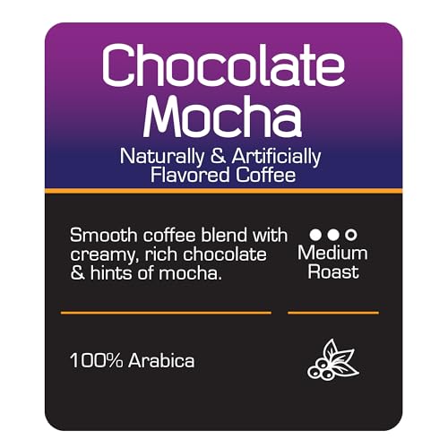 Image of Roast Ridge K-Cup Coffee Pods, Medium Roast, Chocolate Mocha, 100 Count | 100 Count, Flavored Coffee, Vegan, Allergen Free, Non-GMO, Kosher, Vegetarian, Compatible with Keurig K Cup Brewers