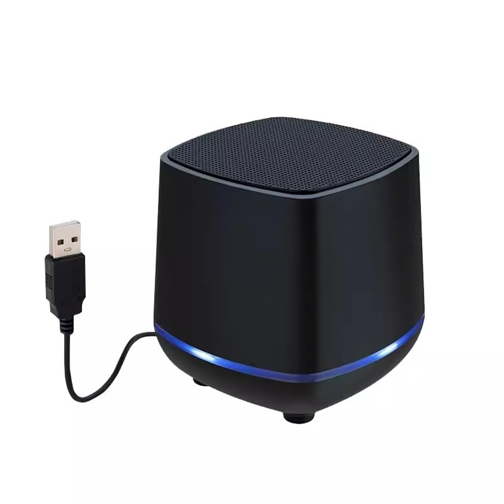 Laptop, piccolo altoparlante, desktop, piccolo altoparlante, subwoofer da ufficio(Blue,White)