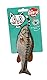 Aimé | Katzenspielzeug | Plüschtier in Fischform für Katzen | enthält Katzenminze | Interaktives Spielzeug mit realistischem Aussehen | 17 cm