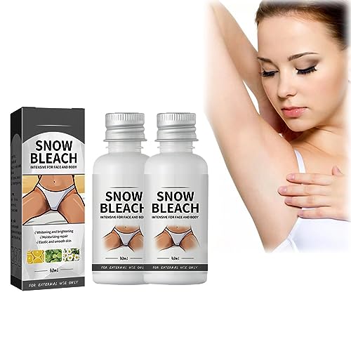 Snow Bleach Cream for Private Part Underarm Whitening, Intimate Area Skin Lightening, Skin Bleaching Cream for Intimate Areas, L