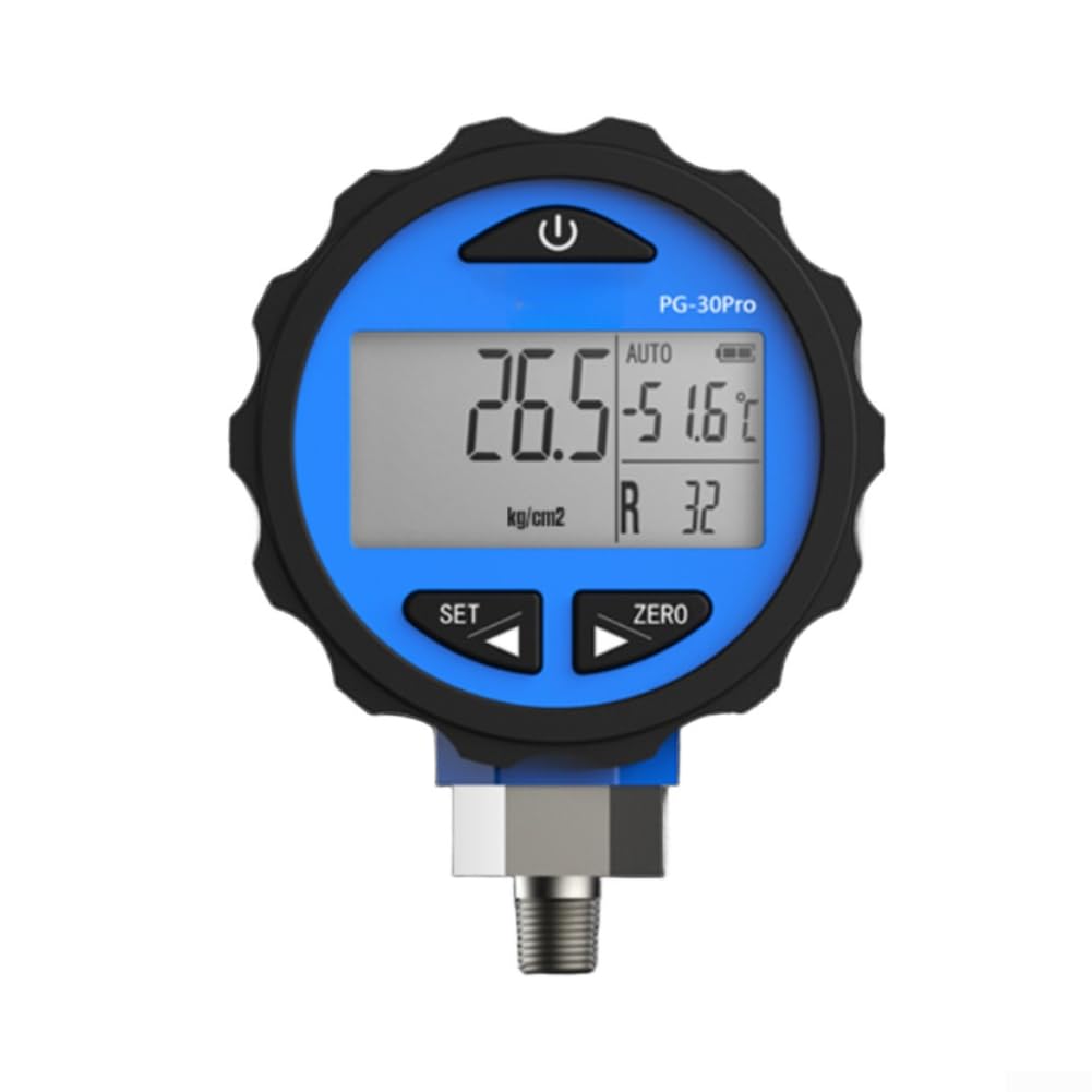 Digitales Manometer PG-30PRO Niederdruck Blau 1/8 NPT(low pressure)