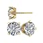 4 Prong | Yellow Gold Plated