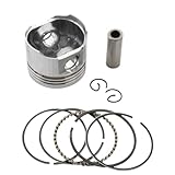 Scooter 39mm Piston Kit 10mm 2-pack Compatible With Automotive Motorcycle Parts Lets4 Lets5 Address UZ50 Lets 50cc For Part Number 12111-32G00 12140