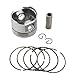 Scooter 39mm Piston Kit 10mm 2-pack Compatible With Automotive Motorcycle Parts Lets4 Lets5 Address UZ50 Lets 50cc For Part Number 12111-32G00 12140