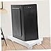 TOYANDONA Mobile Computer Tower Stand Locking Caster Wheels Height Rolling CPU Holder for Office and Home Material Simple Design for Heat Dissipation