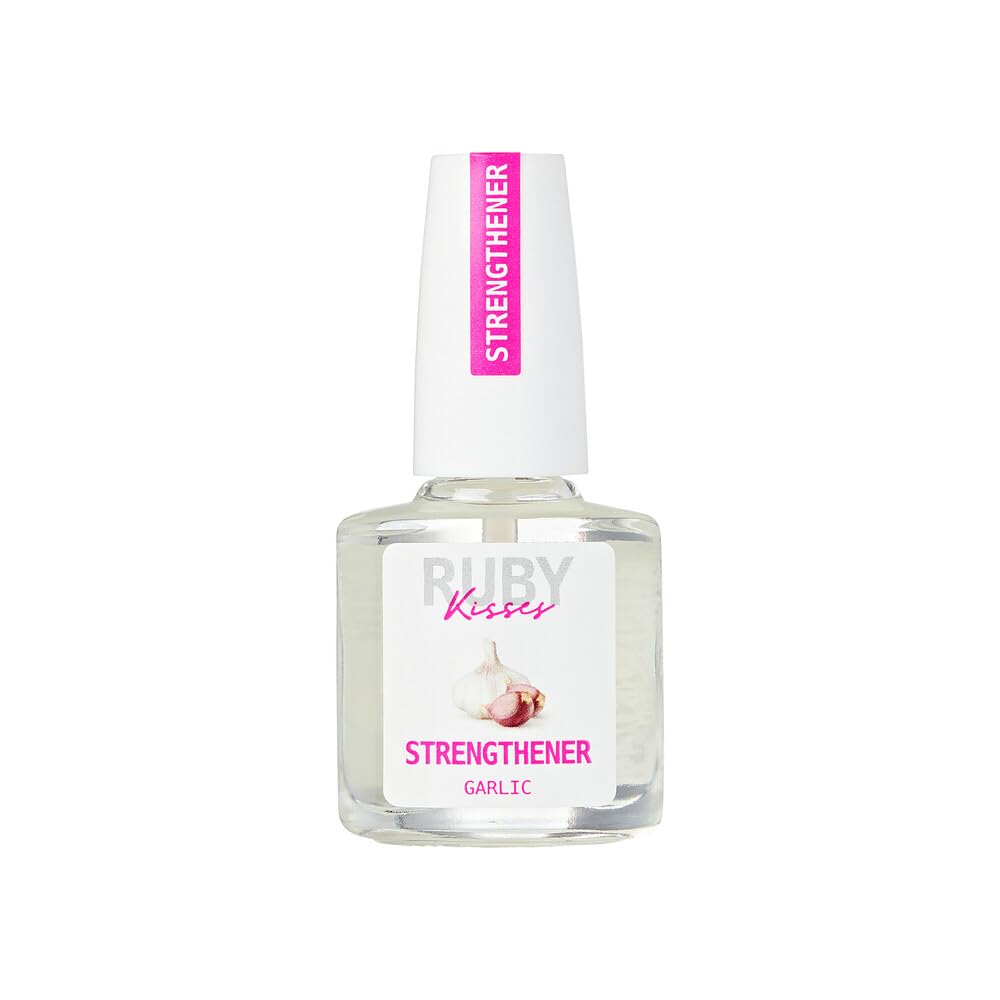 Ruby Kisses Nail Strengthener with Garlic & Vitamin E for Brittle Nails