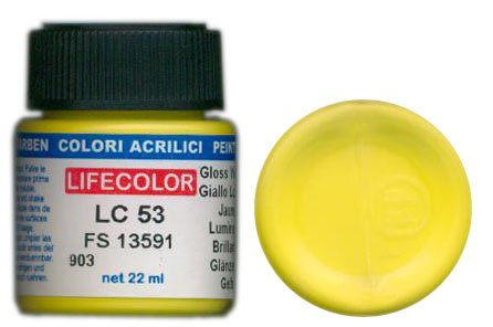 Farbe LifeColor LC53 basic gloss yellow