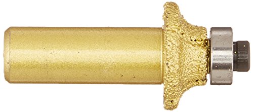 Toolocity RBQL044605 3/16-Inch Radius Brazed Router Bit 1/2-Inch Shank with Bearing - Thumbnail 2