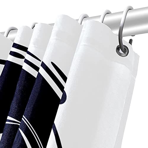 Rideau de douche imperméable lavable pour éviter les inondations de salle de bain - 6