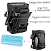 RichMoro Carry On Backpack Travel Backpack for Men & Women, Durable Convertible Duffle Bag Fit for 16 Inch Laptop for Fitness, Travel (Black)