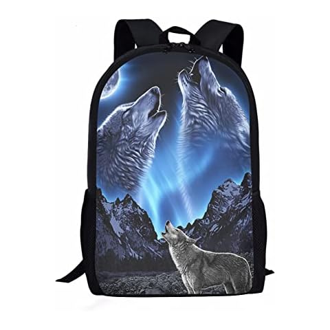 KUIFORTI Galaxy Blue School Bags for Boys Girls,Lightweight Shoulder Handbag for Elementary Kindergarten Animal School Backpack Daypack Cover