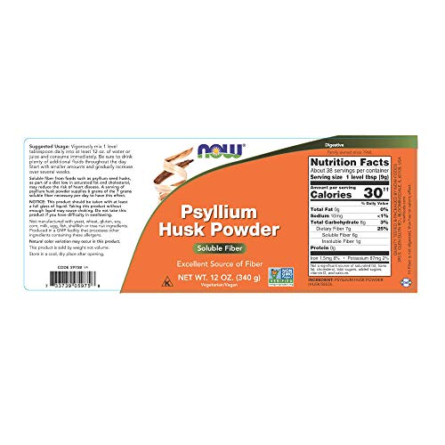 Now Foods - Psyllium Husk Powder 12 Oz By Now Foods #TOP1