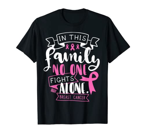 CAMISETA DE CONCIENCIA DEL CÁNCER DE MAMA FAMILIA NO SOLO CITA Camiseta