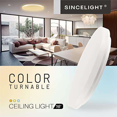 Plafonnier LED 60W haute luminosité 6000lm et température réglable