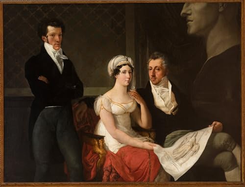 Toile Francesco Hayez Portrait de la famille Cicognara 60x90cm pour chambre