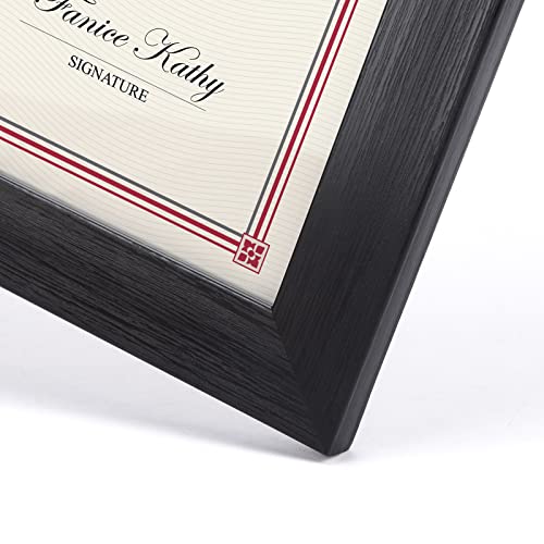 Giftgarden GG220702 Black 8.5X11 Picture Frame Set Of 12, Multi 8.5 X 11 Frames Bulk For Award Certificate Document Diploma thumb #3