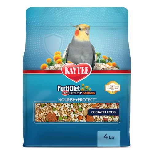Kaytee Forti-Diet Pro Health+Safflower Nourish+Protect Cockatiel Food