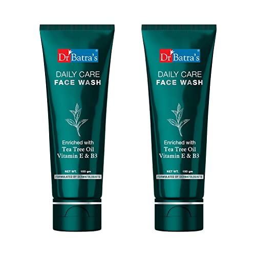 Dr. Batra’s Daily Care Face Wash, Enriched With Tea Tree Oil, Vitamin E & B3, Reduces Blemishes, Face Wash For Rs. 169 @ 58 %