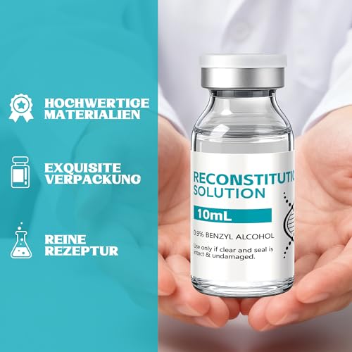 Tiezeeu 1 PCS X 10 ML Verschlossene Flasche, Verschlossene Glasflasche, Einzeln Verpackt
