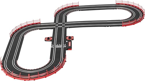 Image of Carrera GO NASCAR Watkins Glen Slot Car Race Track Set - Larson & Byron | Official NASCAR toys racing set. Features 11.8-ft track, lap counter, junction track, Drivers Larson #5 & Byron #24