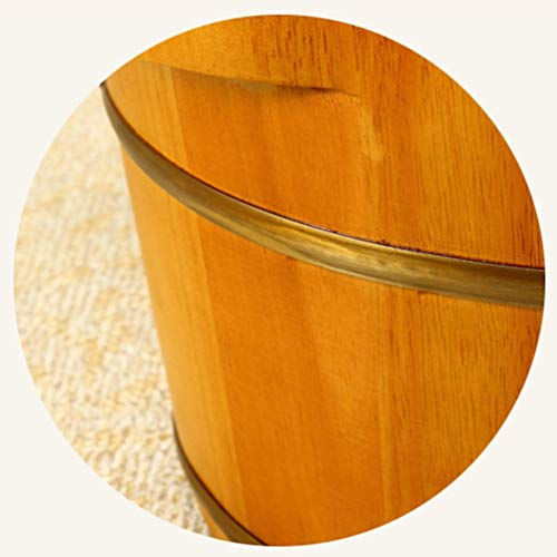 Tina de pie de madera para baño y spa de pies grandes miniatura 4