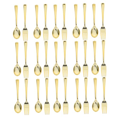 MOTHNUR 120個使い捨てゴールドカトラリー フォーク スプーン 誕生日会 結婚