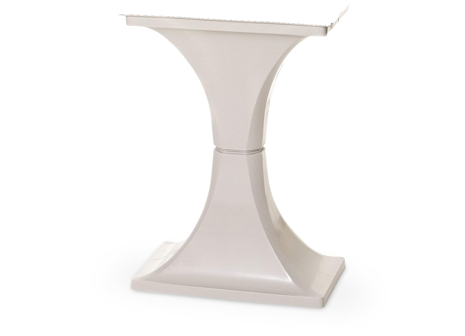Ollesch Ständer für Vogelkäfig Ambra, Daisy - Fuß für Vogelkäfig - Vogelkäfigständer - beige 28,3 x 48,4 x 68,4 cm