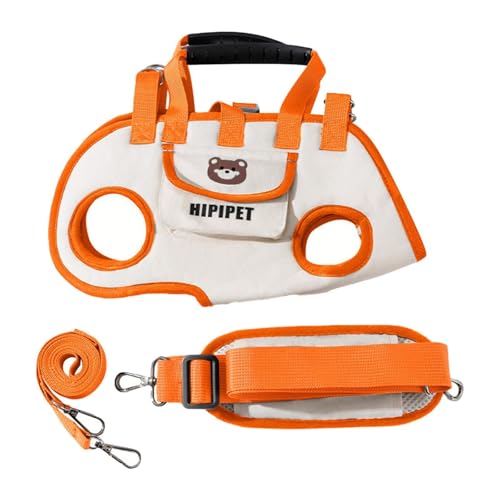 SZLIFE Trasportino per Cani, Imbracatura di Sollevamento Pratica e Comoda con Borsa per dolcetti, a Tracolla per Viaggi, Escursioni, Passeggiate, M