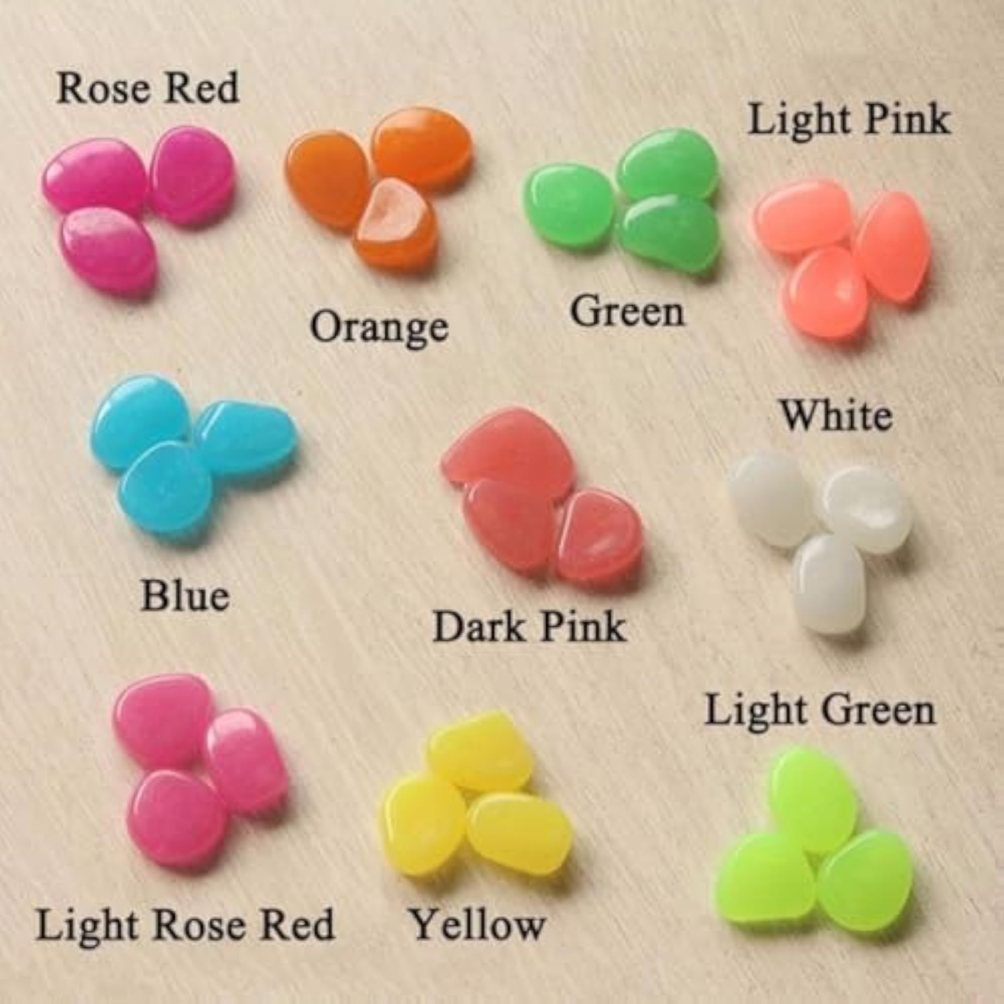 Glow in The Pebbles for Garden Decoration