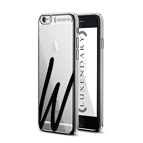 Luxendary Black Initial W1 Design Chrome Series Case For IPhone 6/6S - Chrome / Silver