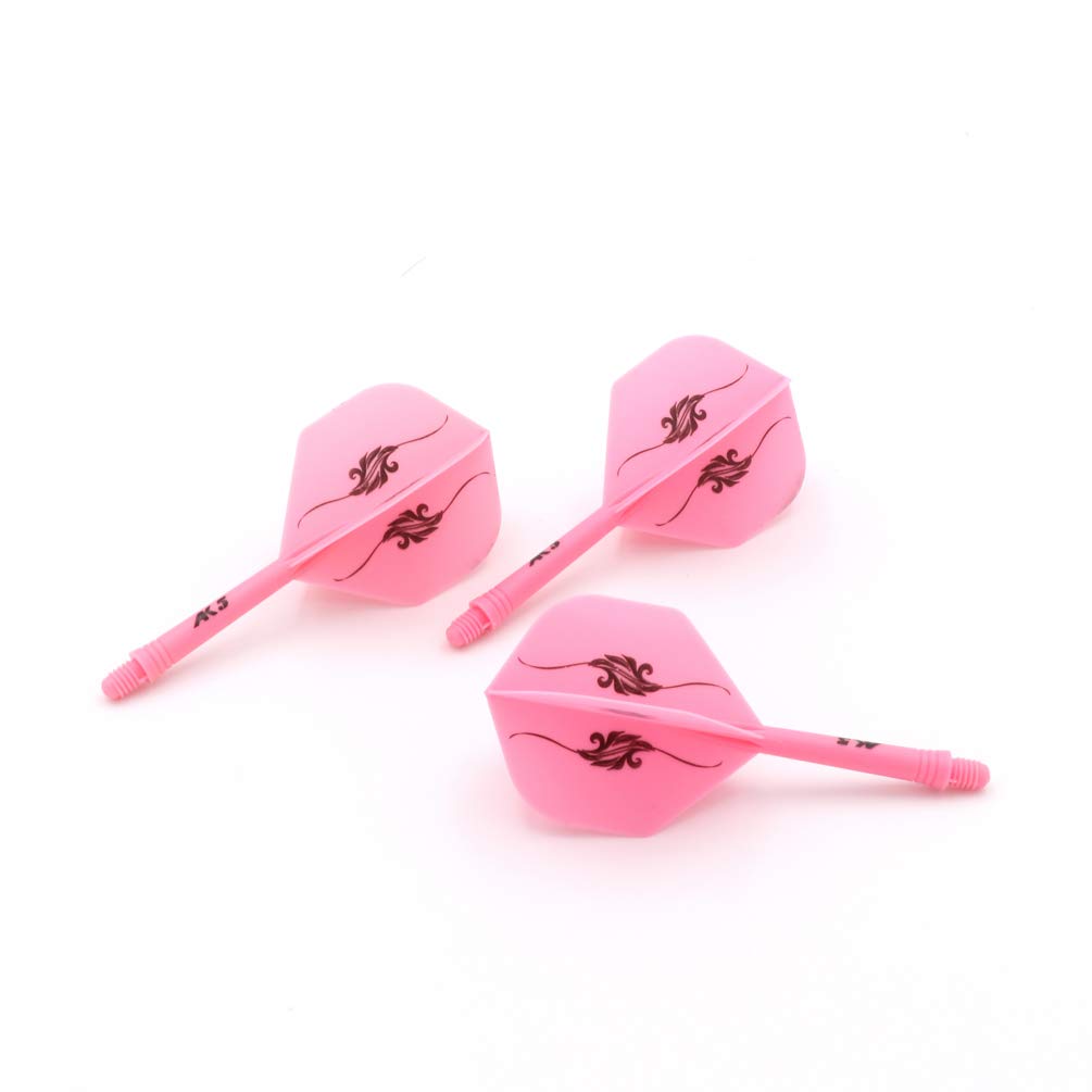 CUESOUL Rost Cañas integradas de Dardos y Plumas de Dardos de Forma estándar, Juego de 3 Piezas - 4