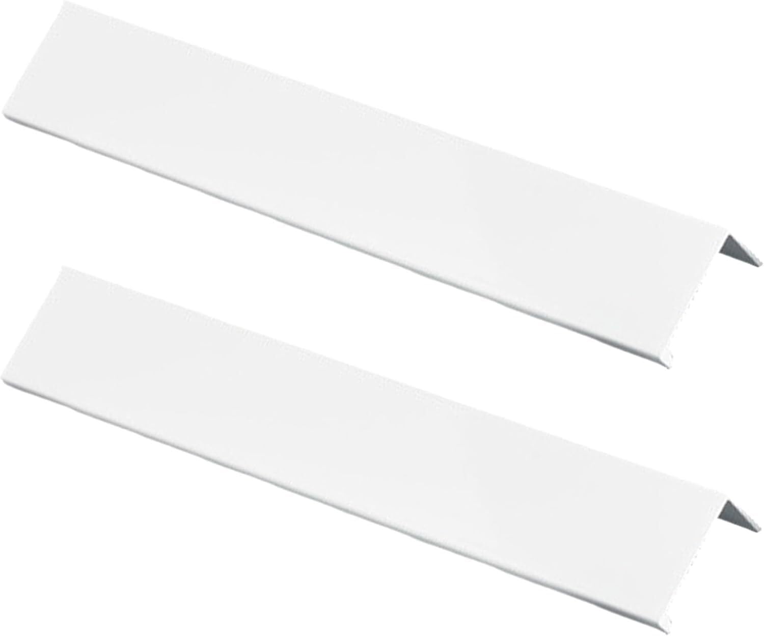 Tnbccxn Right Angle Cabinet Handles, Concealed Handles, 2 Pcs Cabinet Handle Finger Edge Pull Handle(,Length 400Mm)