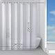 Gedy Weiß, 16 G-Jungle 240 x 200, aus Peva-Stoff, Finish, R&S-Design, Duschvorhang mit 12 Ringen, 2 Jahre Garantie, 200 x 240 cm