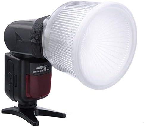 Lambancy White Flash Diffuser Reflector for Camera Diffuser (Multicolor)