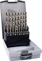 ALPEN Bohrer-Kassette Timber Twist KP 19 (19-tlg., Ø 1,00–10,00 mm, für Bohren in Holz & Holzwerkstoffen, Holzbohrer, Bohrsortiment) 0067100019100