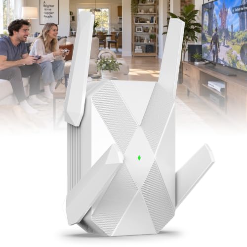 WiFi Extender, AX3000 WiFi Extender Signal Booster for Home,Office,Game - image 1