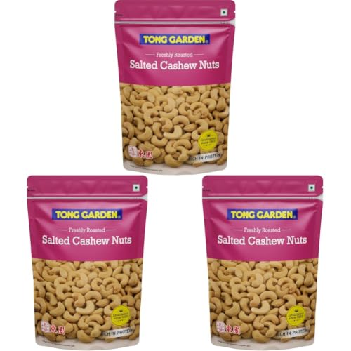 Image of Tong Garden Salted Cashewnut Pouch, 380g (Pack of 3)