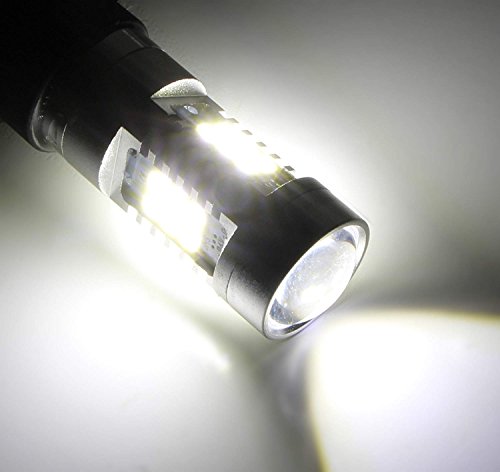 Ijdmtoy (2) Xenon White Error Free 21-Smd Py24W 5200S Led Bulbs Compatible With Bmw Front Turn Signal Lights, Compatible With Bmw E90/E92 3 Series, F10/F07 5 Series, E83/F25 X3 E70 X5 E71 X6 Z4, Etc #TOP7