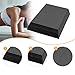 Menolana Exercise Balance Pad Balance Cushion Lightweight Portable Practice Foam Mat Knee Pad for Pilates Meditation Outdoor Stability, Black