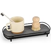 Ozzptuu Sink Caddy Instant Dry Kitchen Sink Organizer Sponge Holder for Kitchen Sink Installation...