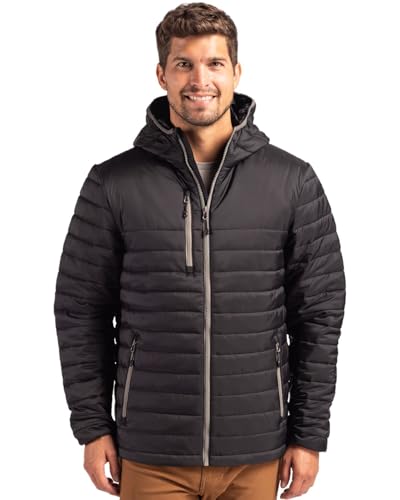 Clique Valhalla Eco Full Zip Mens Puffer Jacket