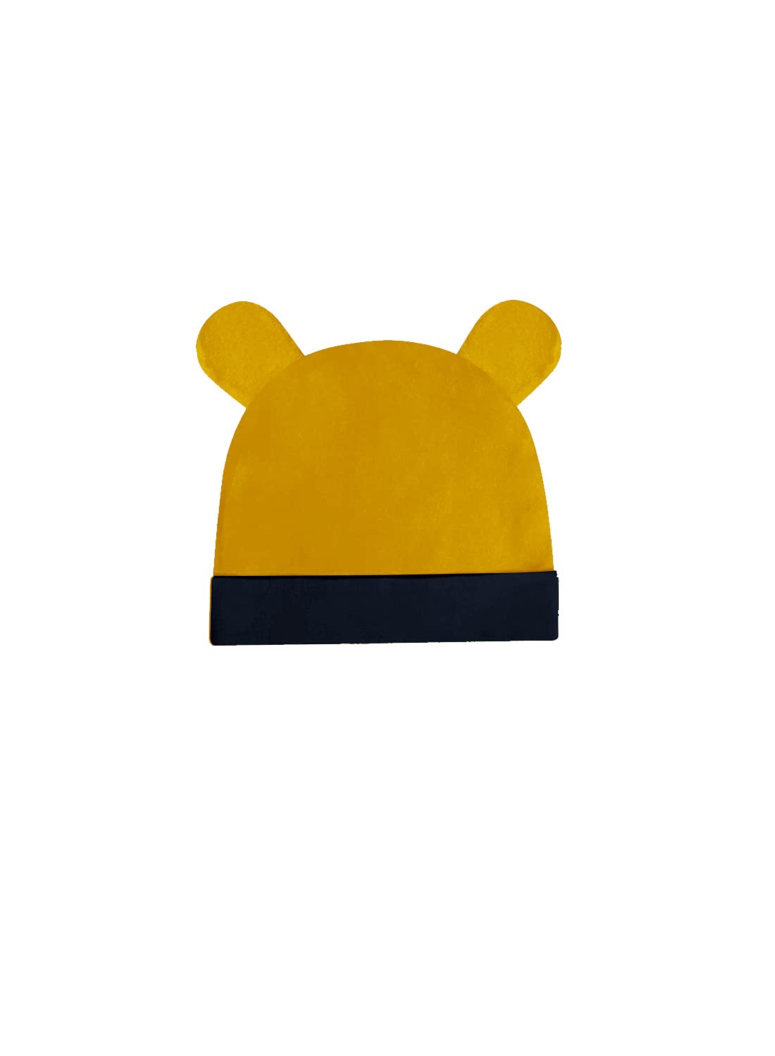 A.T.U.N. (ALL THINGS UBER NICE) Babymütze, Unisex, Grün, Gelb, Senf und Marineblau, 3-6 m