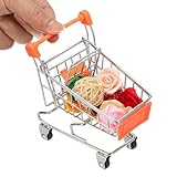 Instructions : le petit chariot est très approprié pour jouer à des jeux, jouer de rôle et simuler des scènes, et ils vont certainement l'adorer. Il peut être utilisé comme mini panier à fruits, panier à goûter, etc. Faites semblant de cuisiner dans la cuisine, de faire du shopping au supermarché et d'autres expériences de jeu.
