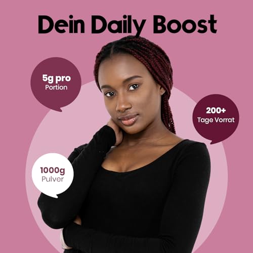 Rote Beete Pulver - 1000g - Beetroot Powder - Vegan, Gemahlen - Laborgeprüft & produziert in Deutschland - Verpackung kann variieren