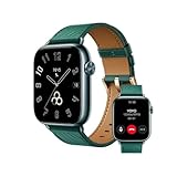 HONOR Watch 5 GPS Smartwatch Uomo Donna, Schermo AMOLED 1.85'', Cassa 45 mm in alluminio, Autonomia 15 giorni, 5ATM IP68, Chiamate Bluetooth, SpO2, Fitness, Android iOS, Verde
