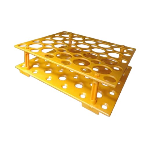 Garende Lab Stand Rack for Test Tubes 10ml/15ml/50ml Sample Collection Holder, as described, 205mmx170mmx50mm