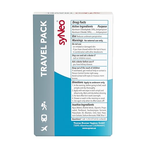 Toallitas antitranspirantes syNeo 5, pack de 2 miniatura 5