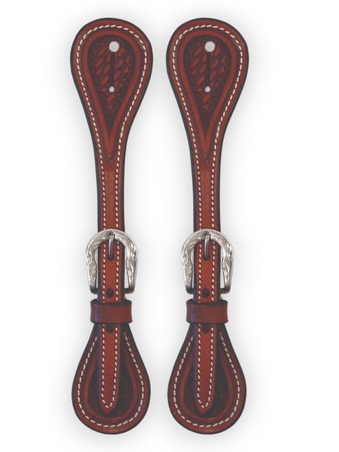 Buffalo Leather Kids/Youth Western Spur Straps