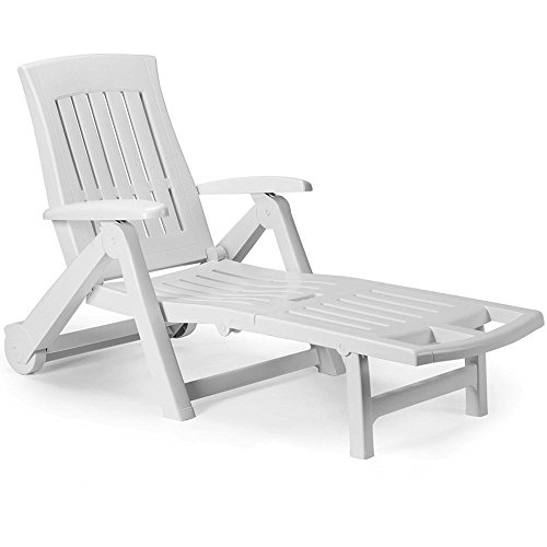 Innootechnology Lounge Sdraio con rotelle, in