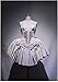Linghe 3 Hoop Bustle Cages Skirt Victorian Rococo Dress Pannier Petticoat Hoop Skirt Cosplay Crinoline for Women(White)